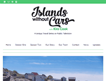 Tablet Screenshot of islandswithoutcars.com
